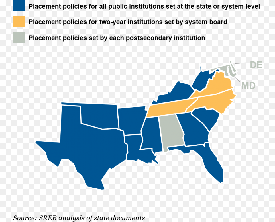This Is A Map Of Postsecondary Placement Policies In Theodore Roosevelt Election Map, Chart, Plot, Outdoors, Nature Png Image