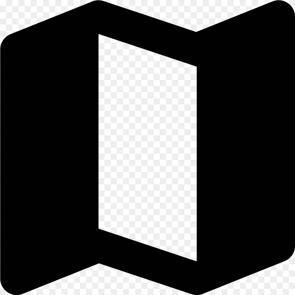 This Is A Picture Of A Folded Paper That Is Taller, Gray Png Image