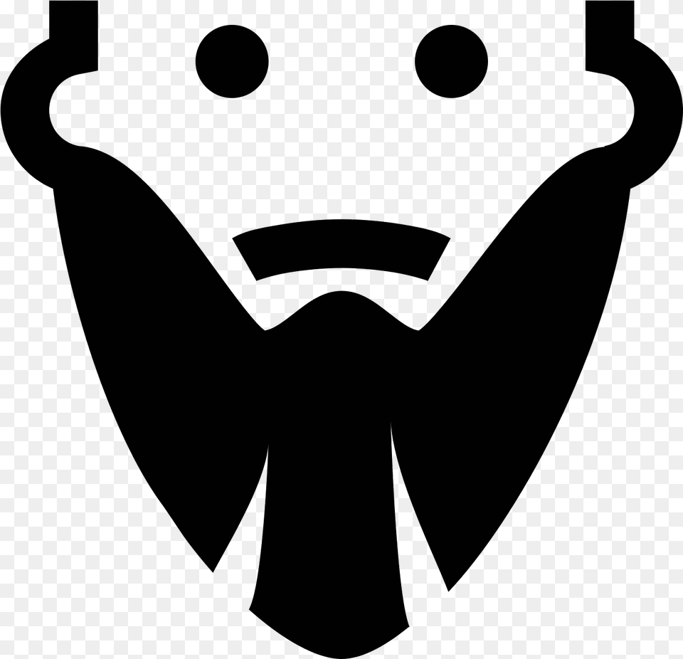 This Is A Picture Of A Man With A Long Beard, Gray Free Transparent Png