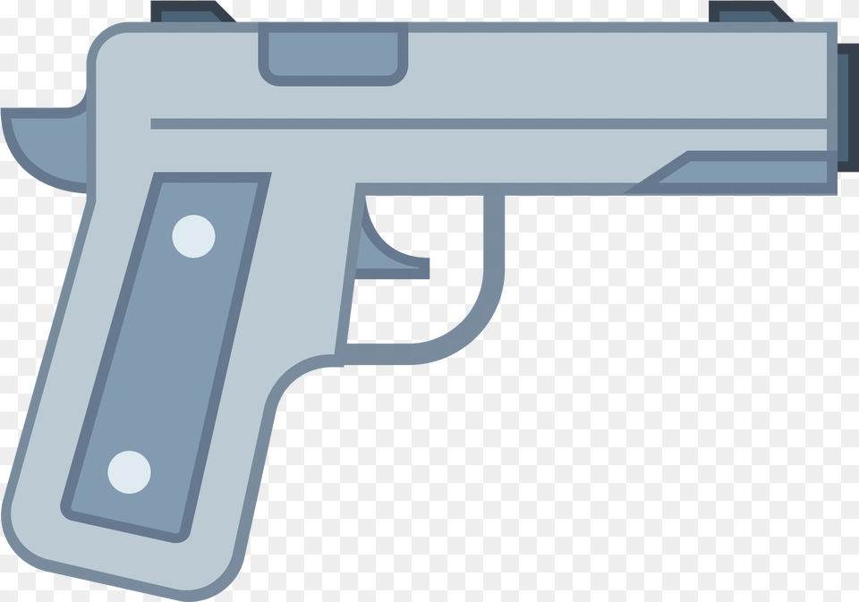 This Is A Picture Of A Revolver Type Gun That Has A Nintendo Dsi Xl Gelb, Firearm, Handgun, Weapon Png