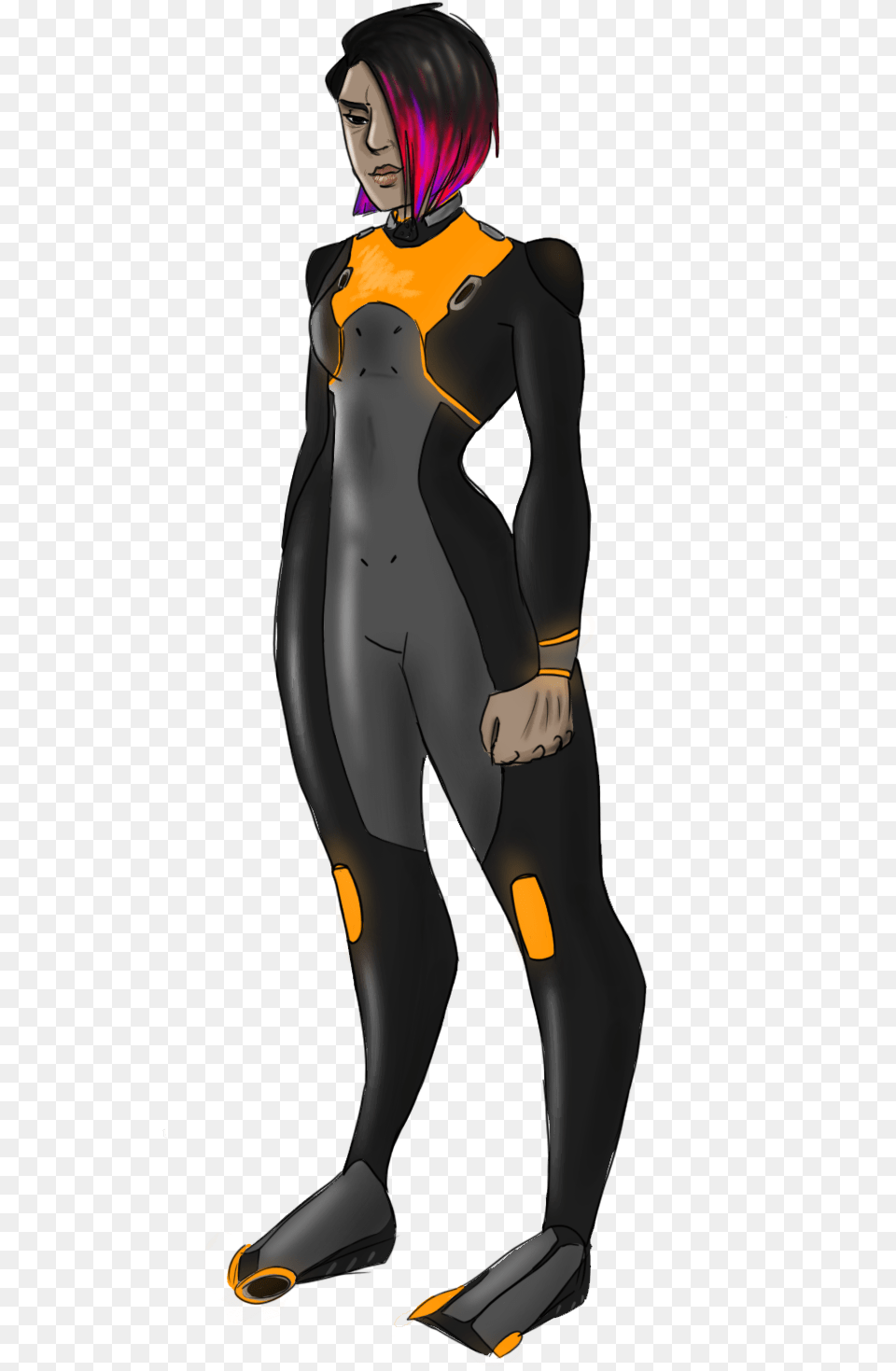 This Is A Quickie Of Marguerit Maida A Mongolian Mercenary Subnautica Marguerit Maida, Book, Clothing, Comics, Sleeve Free Png