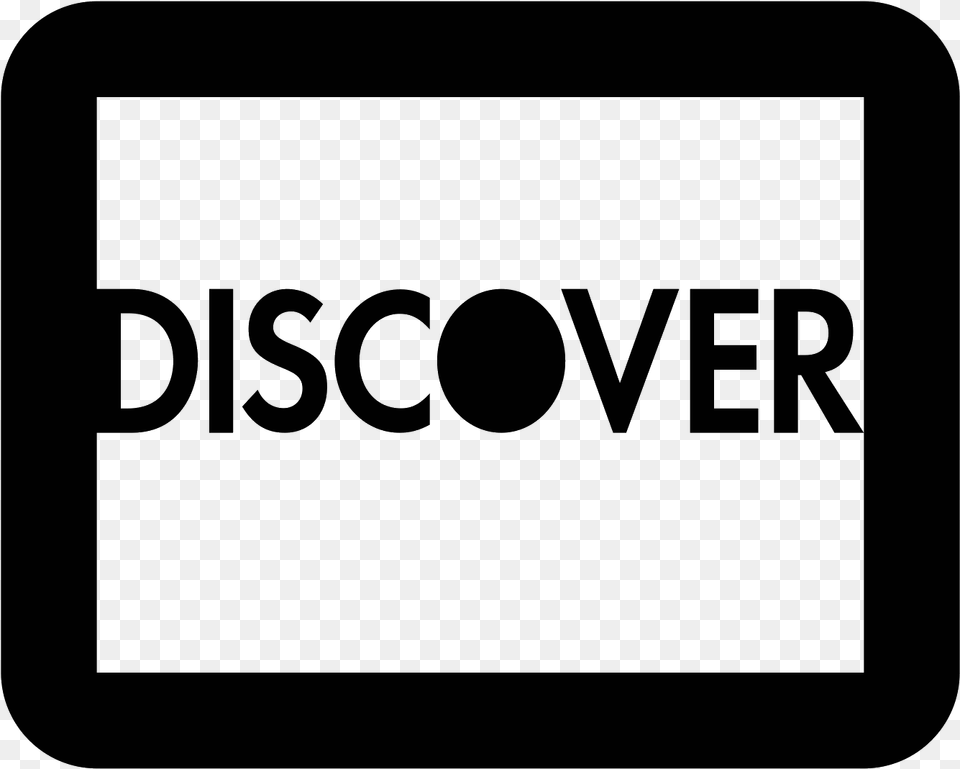 This Is A Square That Has Rounded Corners Discover Card, Gray Free Png Download