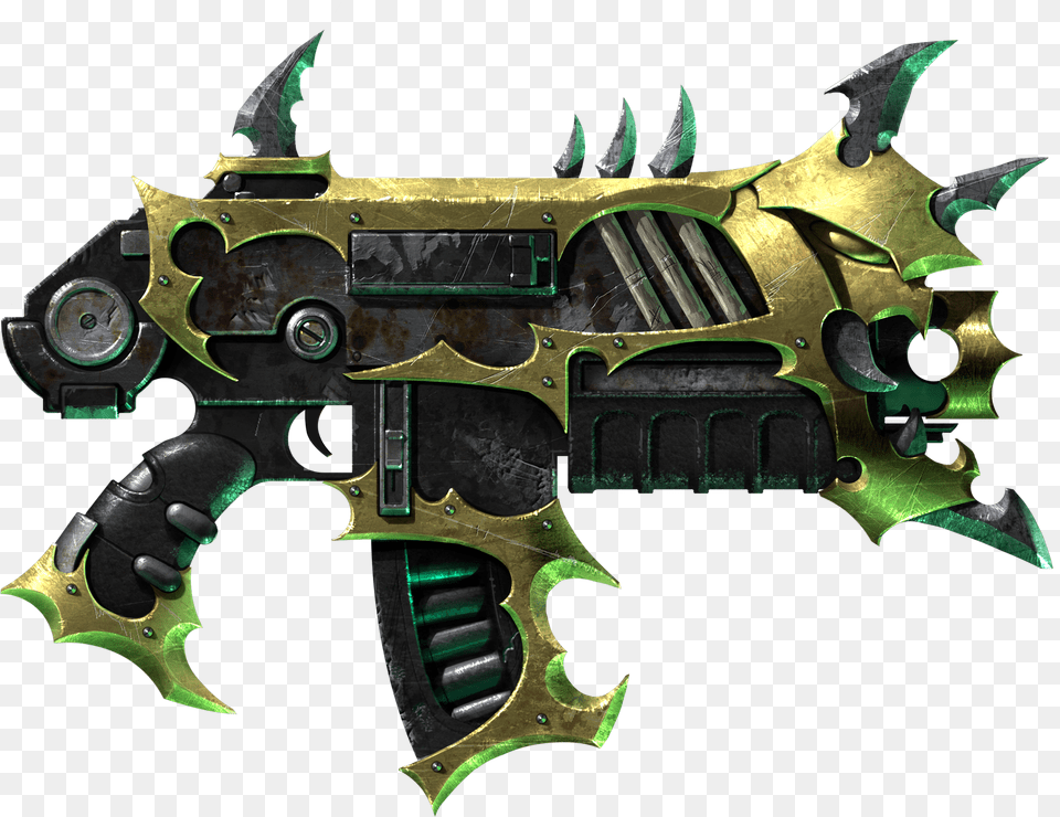 This Is A Weapon For The Chaos Space Marine Faction Warhammer Weapon, Firearm, Gun, Rifle, Handgun Free Transparent Png