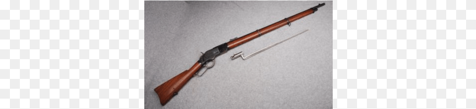This Is A Winchester Model 1873 Musket Made In 1903 Airsoft Gun, Firearm, Rifle, Weapon, Smoke Pipe Free Transparent Png