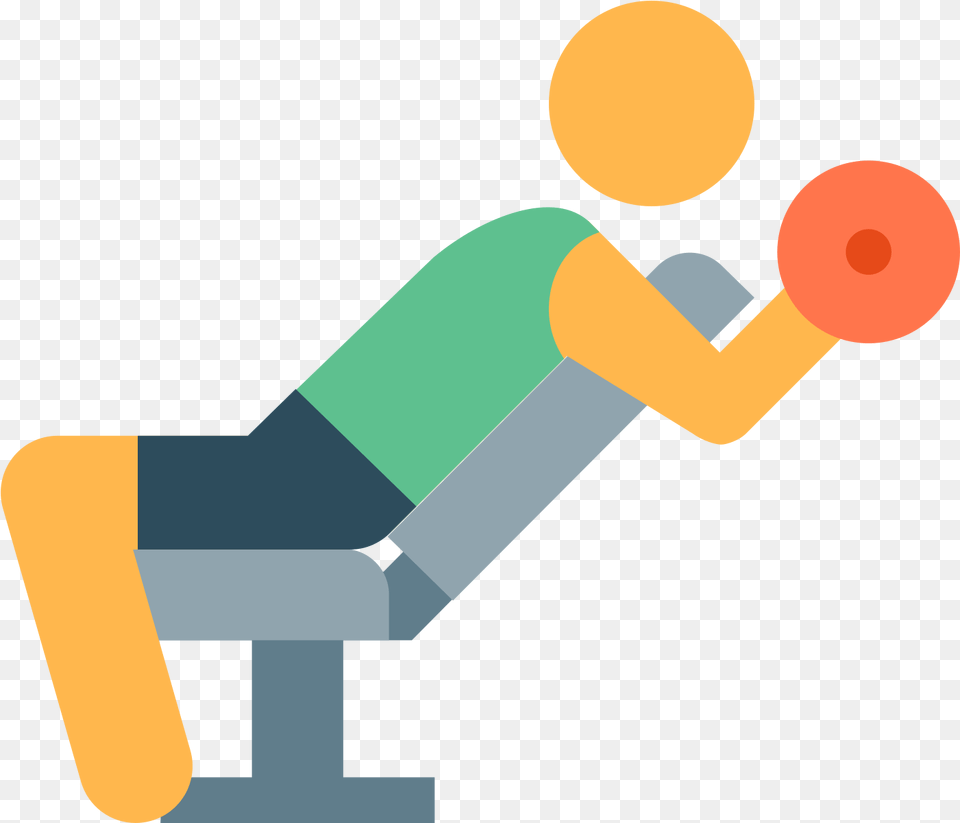 This Is An Image Of A Person Sitting In A Chair That Exercise In Gym Icon Free Png