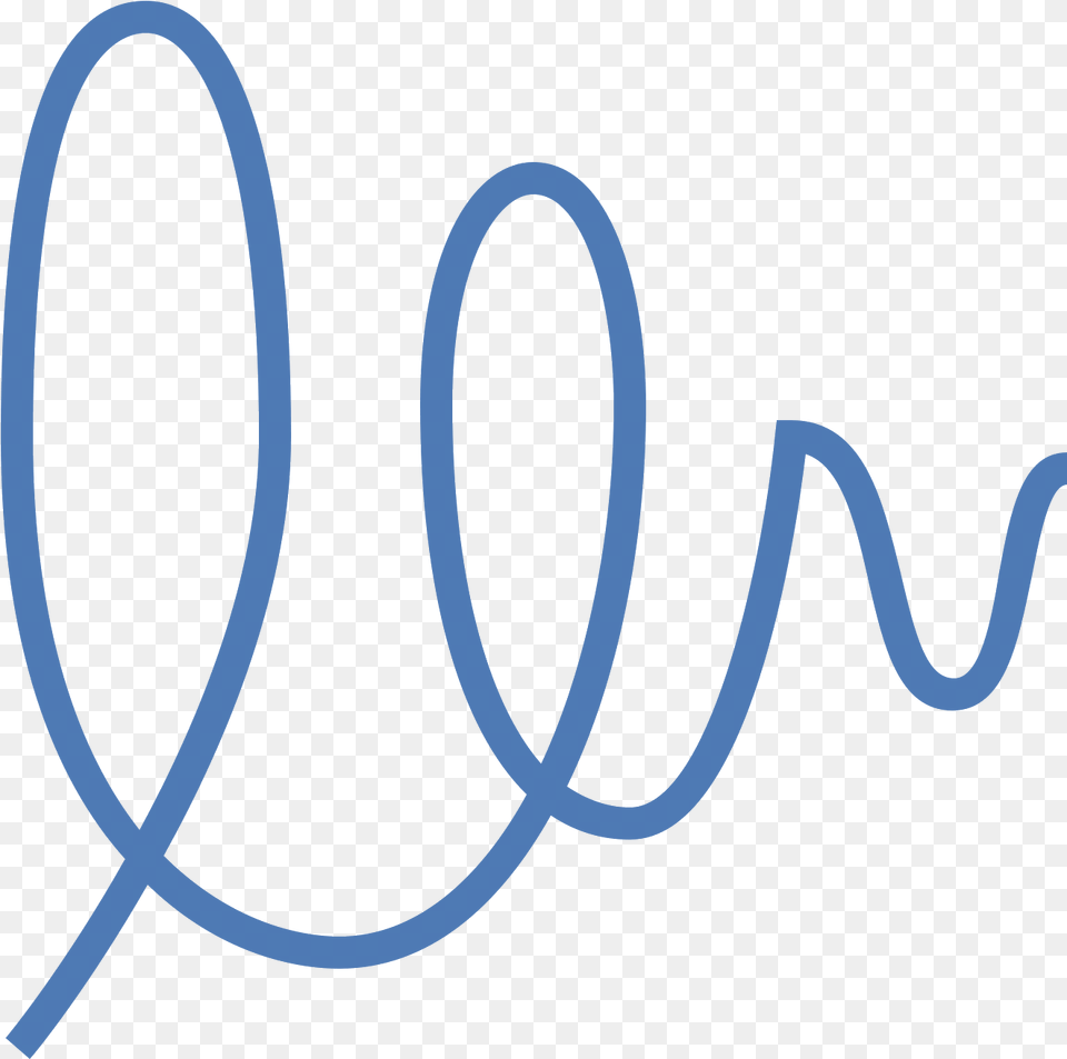 This Is An Image Of A Signature With A Horizontal Line Icon, Text, Logo Free Transparent Png