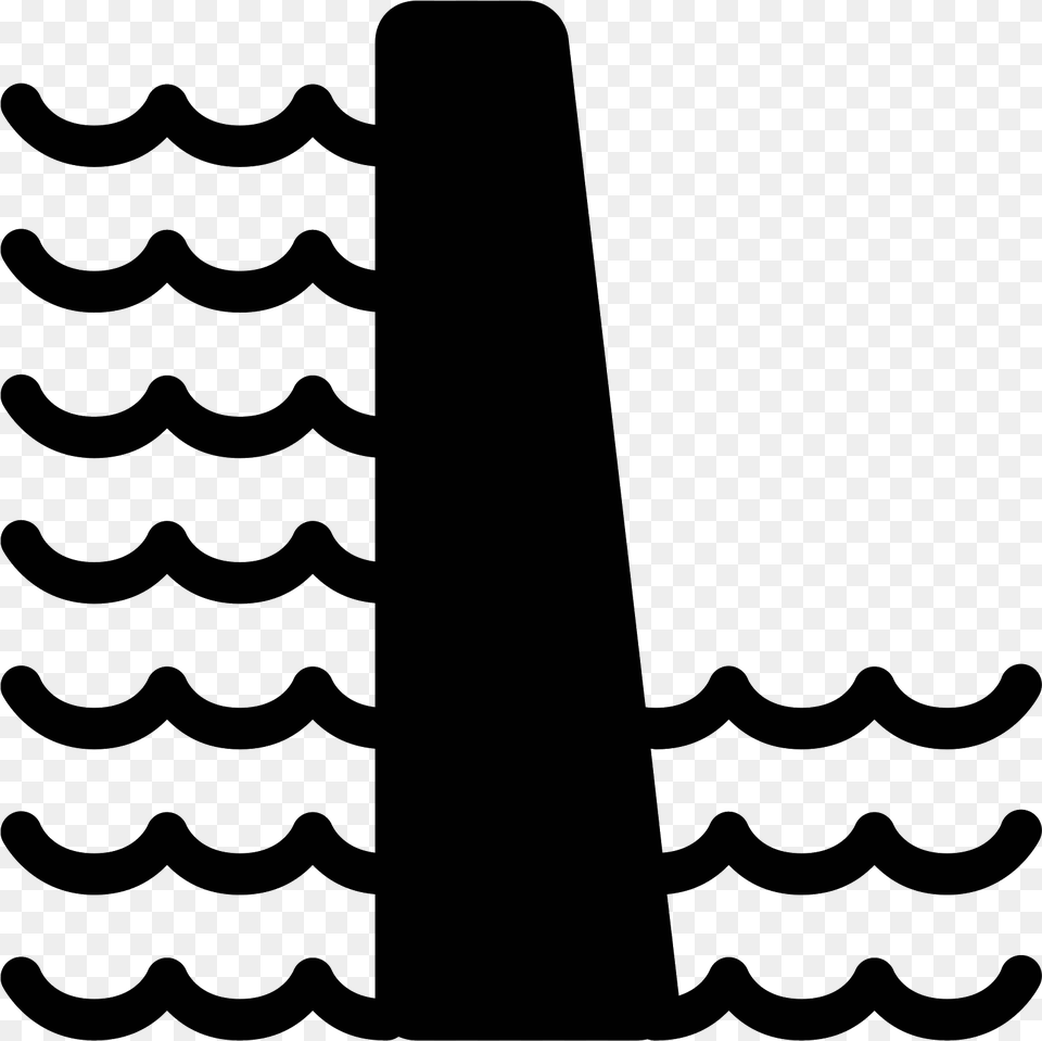 This Is An Image Of Two Sets Of Wavy Lines With A Clipart Hydroelectricity, Gray Png