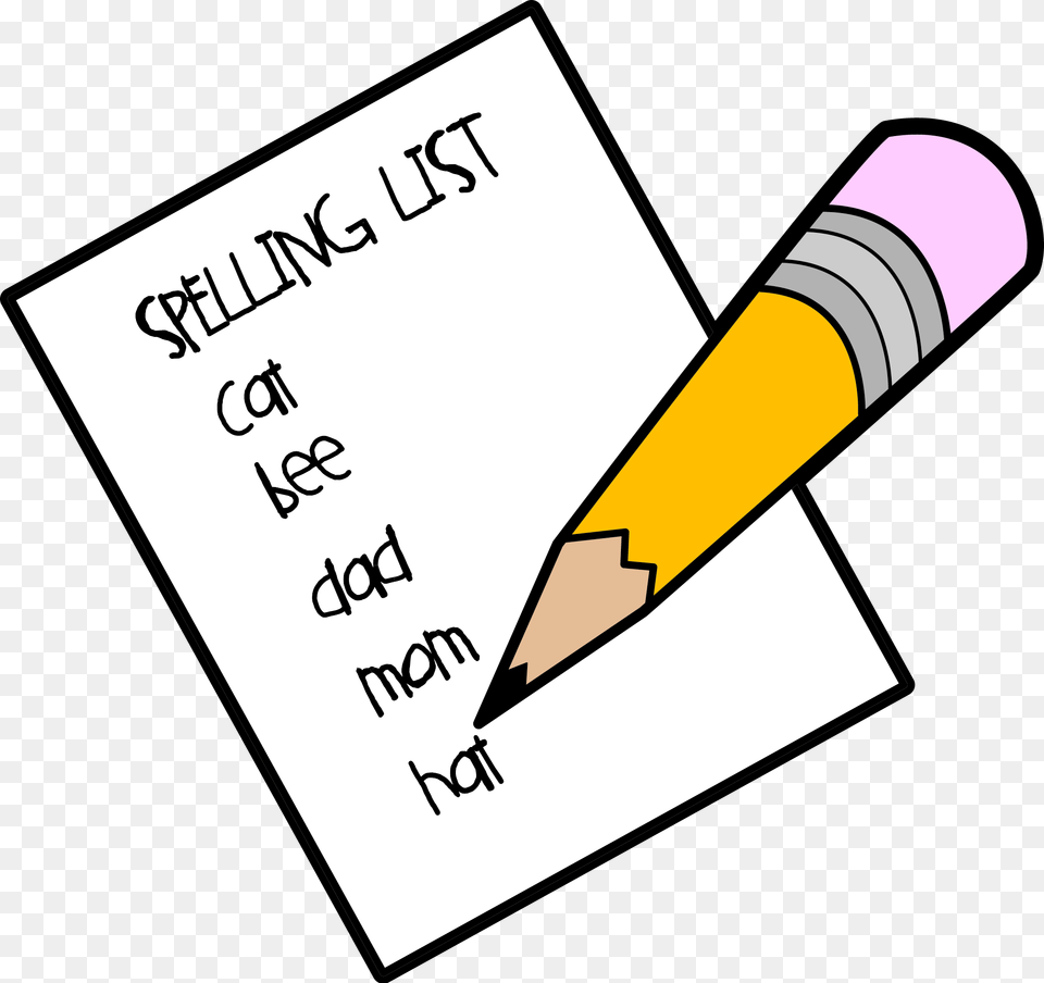 This Is Best Spelling Clipart, Pencil, Text Png