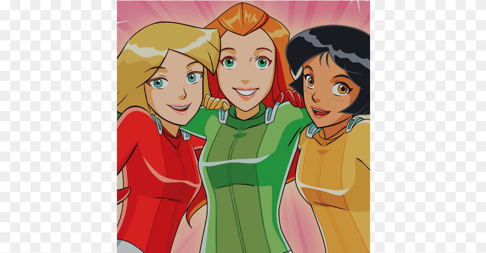 This Is Just A Blog Dedicated To Totally Spies Here Totally Spies, Baby, Person, Book, Comics Free Png Download