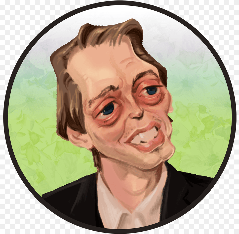 This Is Just A Digital Paintover Of The Steve From Thought, Portrait, Photography, Face, Head Free Transparent Png
