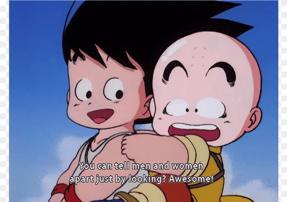 This Is My Favorite Exchange In Dragon Ball So Far, Baby, Face, Head, Person Png