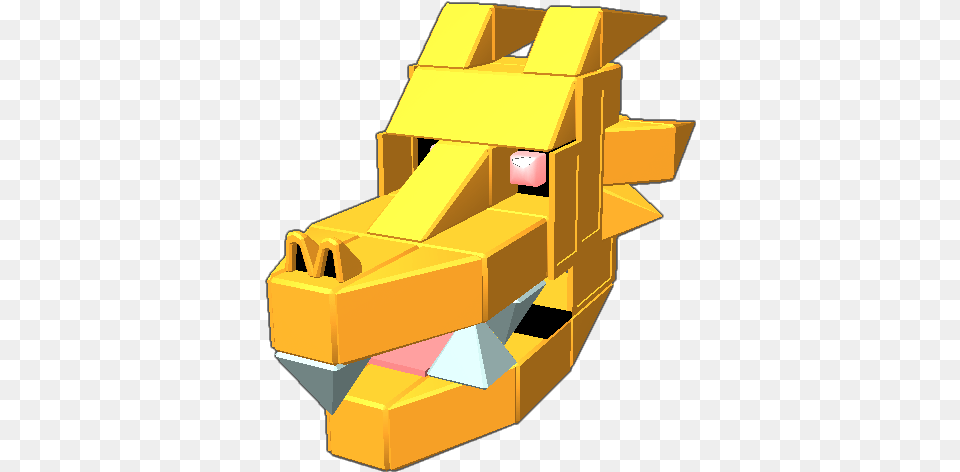 This Is My Model Of One Of King Ghidorah39s Heads Illustration, Treasure, Bulldozer, Machine Png Image