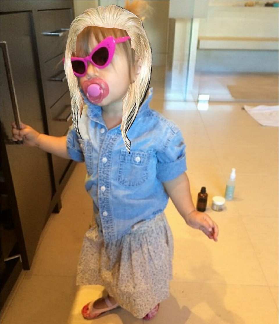 This Is Not The First Picture Of The Fabulous Miss Penelope Disick 2 Years Old, Accessories, Sunglasses, Person, Girl Free Png