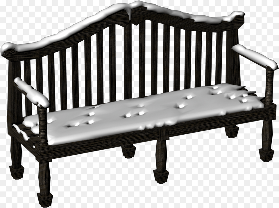This Is Quite Simple Using Particles And Saves Us A Bench, Furniture, Couch, Crib, Infant Bed Png Image