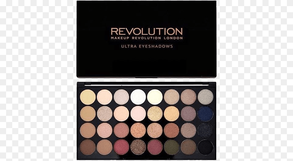 This Is So Badly Cropped Ahh Soz Makeup Revolution 32 Eyeshadow Palette Flawless, Paint Container Free Png Download