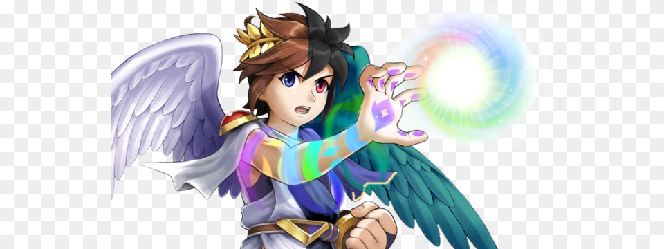 This Is The Bond Pit And Dark Pit Have Pit Palutena Dark Pit, Baby, Person, Face, Head Png Image