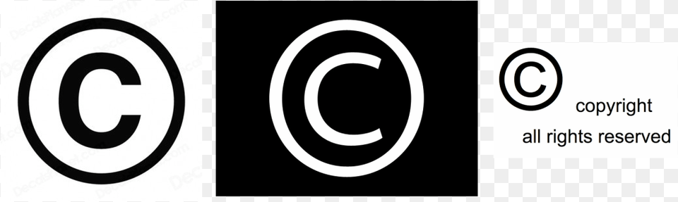 This Is The Copyright Symbol All Rights Reserved Symbol, Text, Logo Free Transparent Png