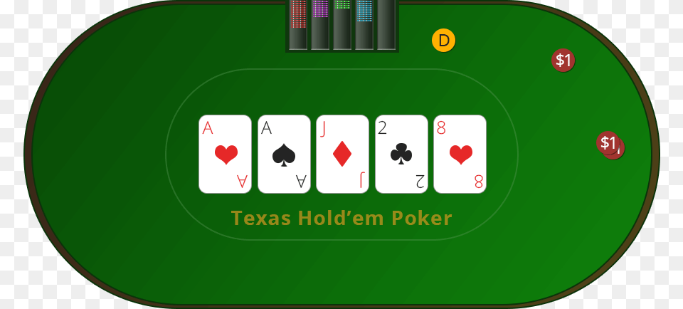 This Is The Poker Table Layout For A Game Of Full Ring Game, Gambling, Disk Free Png Download