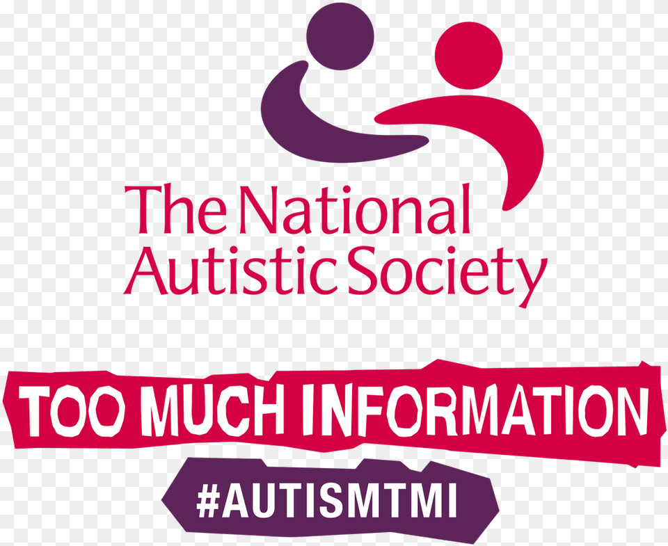 This Is What Some Autistic People Face Every Day National Autistic Society, Advertisement, Poster, Purple, Logo Free Png Download