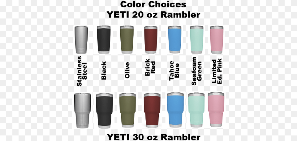 This Listing Is For A Yeti Tumbler Laser Engraved With Water Bottle, Glass, Cup Png Image