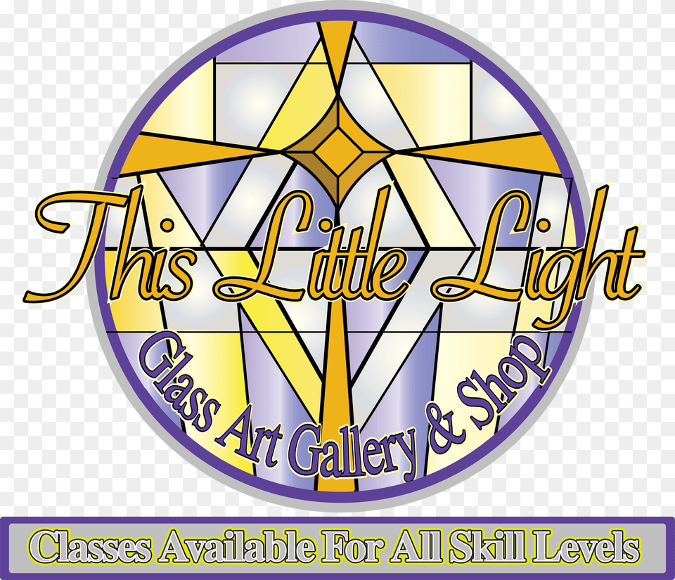 This Little Light Glass Art Circle, Dynamite, Weapon, Logo, Symbol Free Png Download