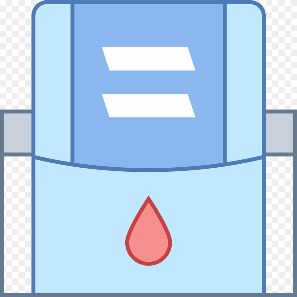 This Looks Like A Square With A Drop Of Blood In The Icon, File Png