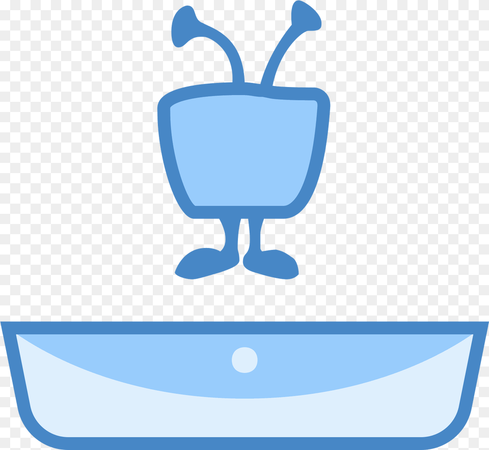 This Looks Like A Television With Two Feet And Two, Sink Free Transparent Png