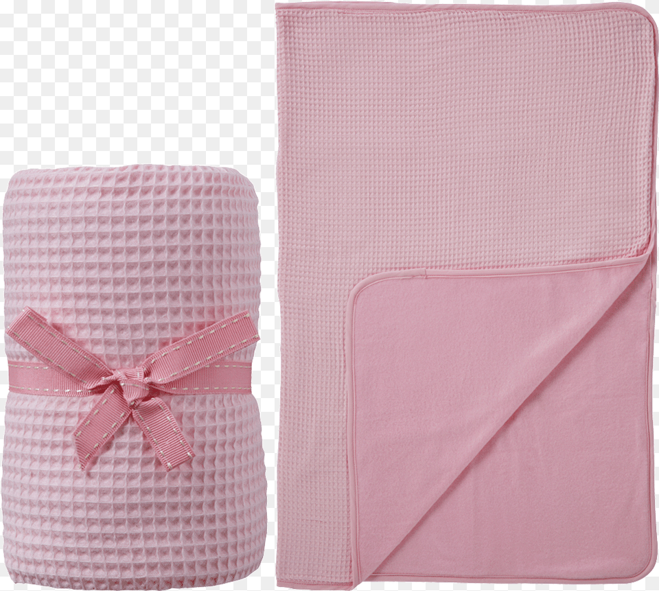 This Lovely Waffle Blanket Will Keep Your Little One Blanket, Cushion, Home Decor, Accessories, Bag Free Png