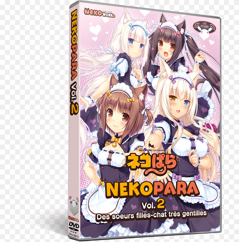 This Media May Contain Sensitive Material Nekopara Vol 1 Art Book, Comics, Publication, Baby, Person Png Image