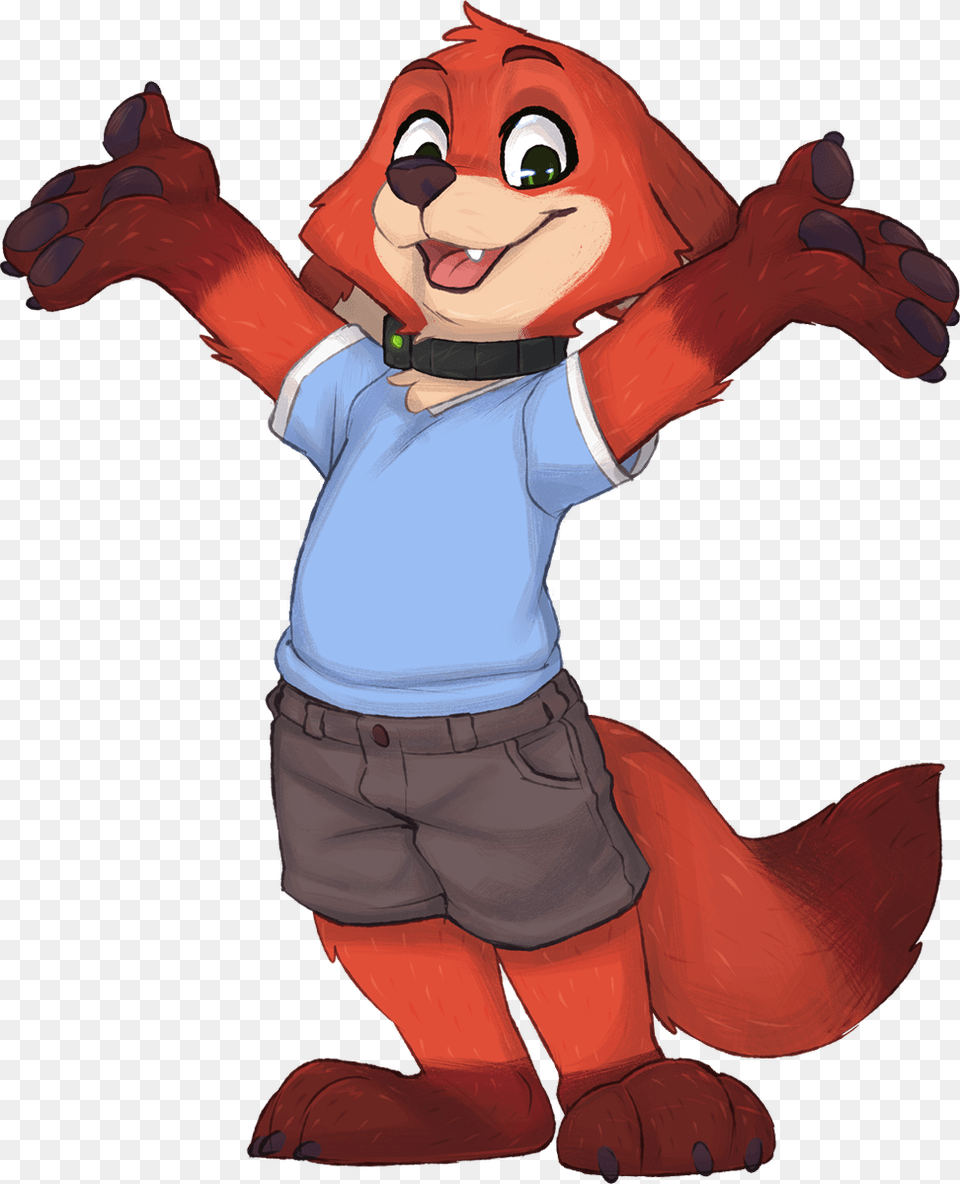 This Media May Contain Sensitive Material Nick Wilde, Clothing, Glove, Baby, Person Png Image