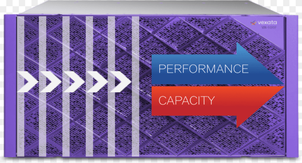 This On Demand Scaling Is Matched Within The Vexata Graphic Design, Purple, Computer Hardware, Electronics, Hardware Free Png Download
