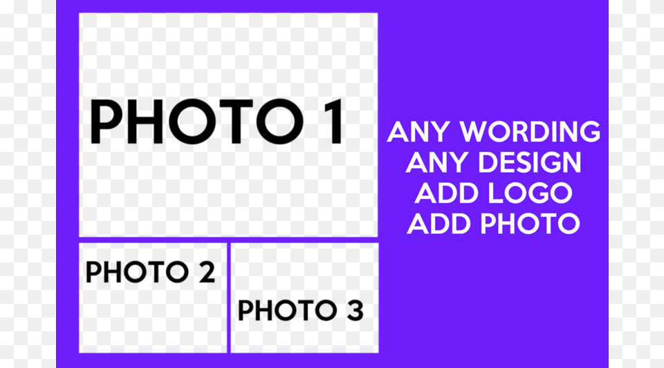 This Option Will Print One 4x6 Each Time Guest Hit, Purple, Text Png