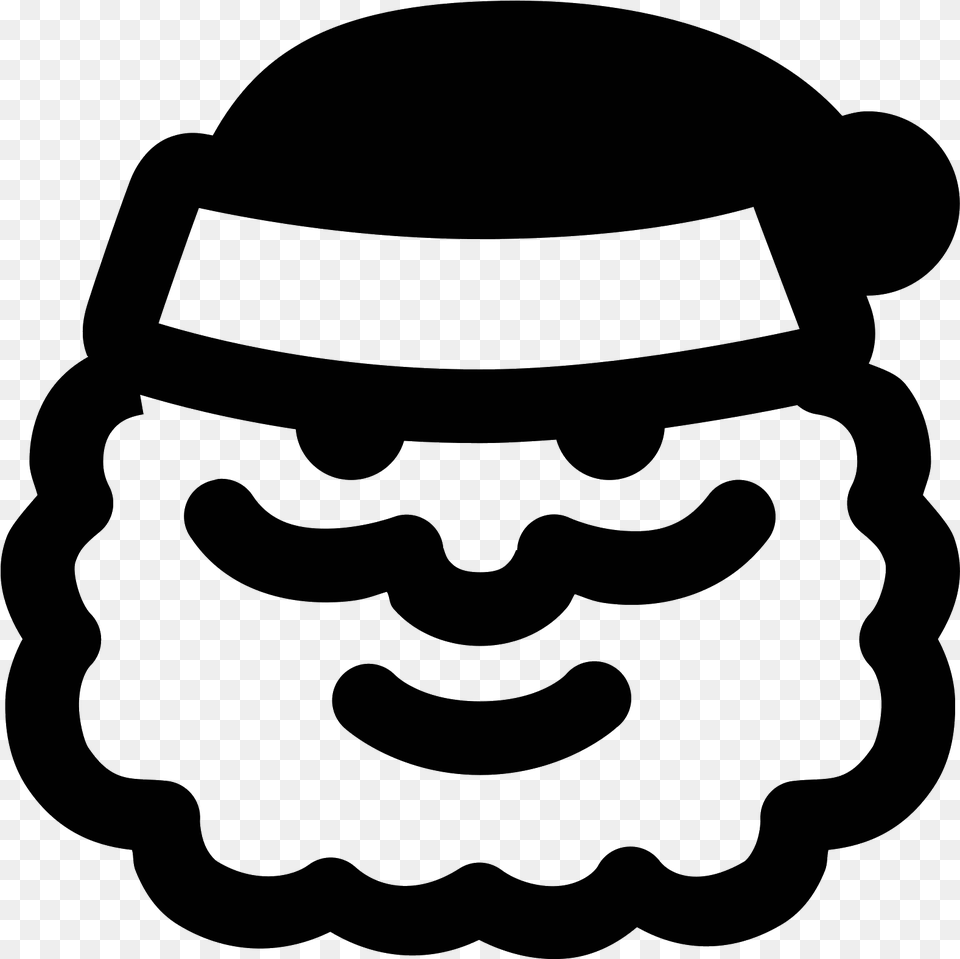 This Particular Icon Features A Curvy Shape That Resembles Ded Moroz Ikonka, Gray Png Image