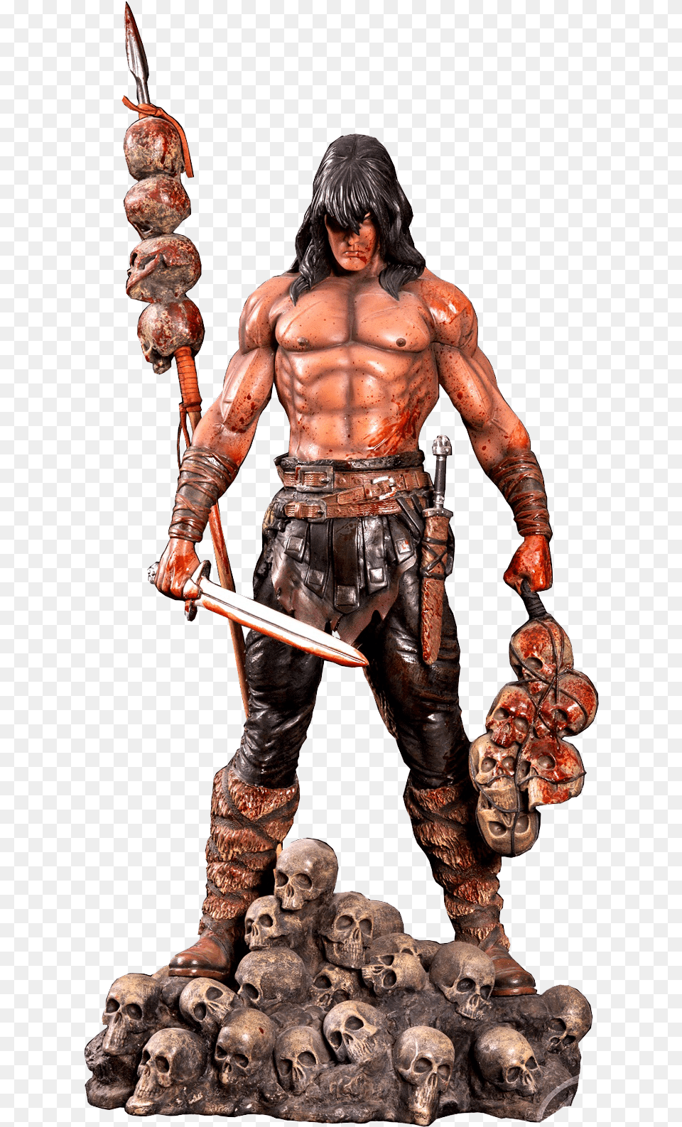 This Product Is Sold Out Arh Conan The Barbarian, Weapon, Sword, Person, Man Free Png Download