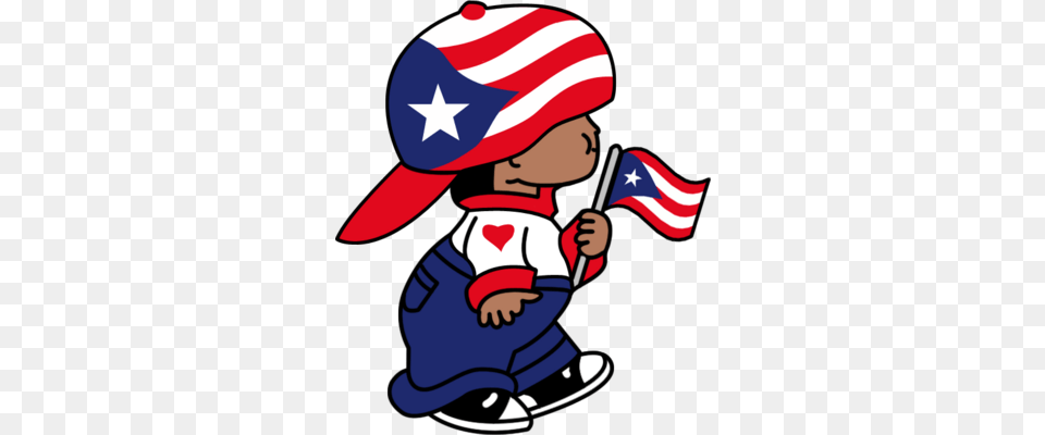 This Puerto Rican Pride, Baby, Person, Clothing, Hat Free Png