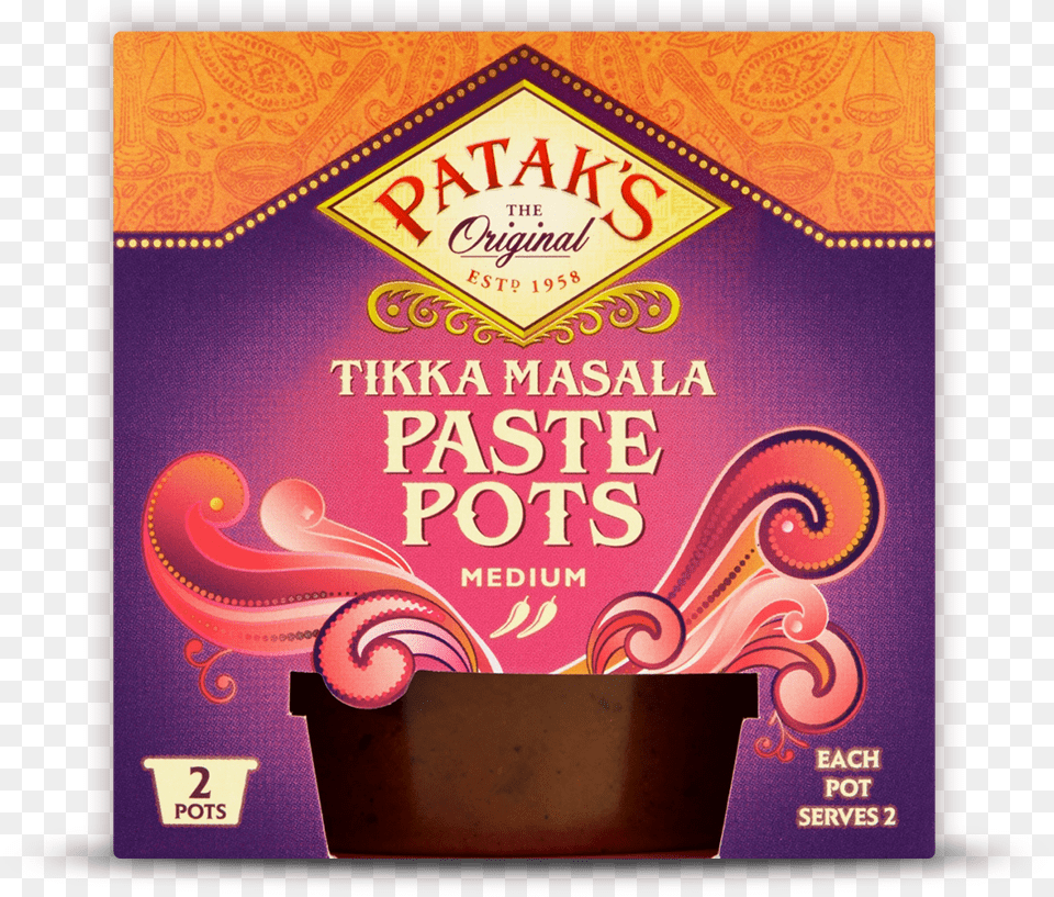 This Recipe Calls For Tikka Masala Paste Pot, Advertisement, Book, Poster, Publication Png Image