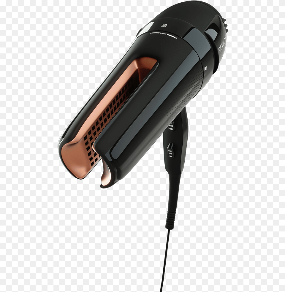 This Revlon Hair Dryer Twists Into Two 360 Revlon Hair Dryer, Appliance, Blow Dryer, Device, Electrical Device Free Transparent Png
