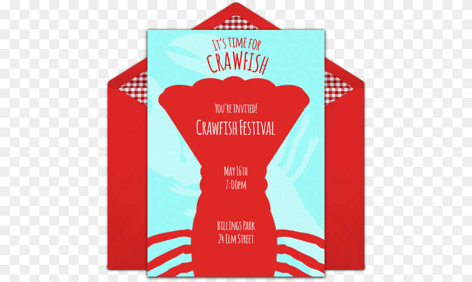 This Seafood Inspired Free Party Invitation Is A Seasonal Illustration, Advertisement, Poster, Business Card, Paper Png Image
