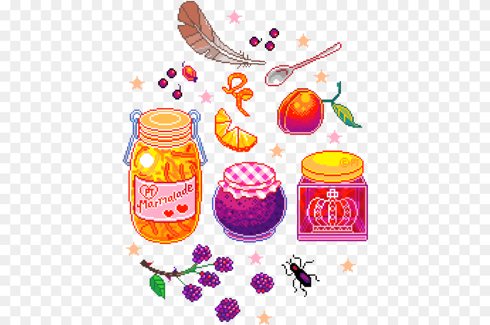 This Set Is All About Autumn Preserves Suggested Theme Bitmapdreams Pixel, Jar, Face, Head, Person Free Transparent Png