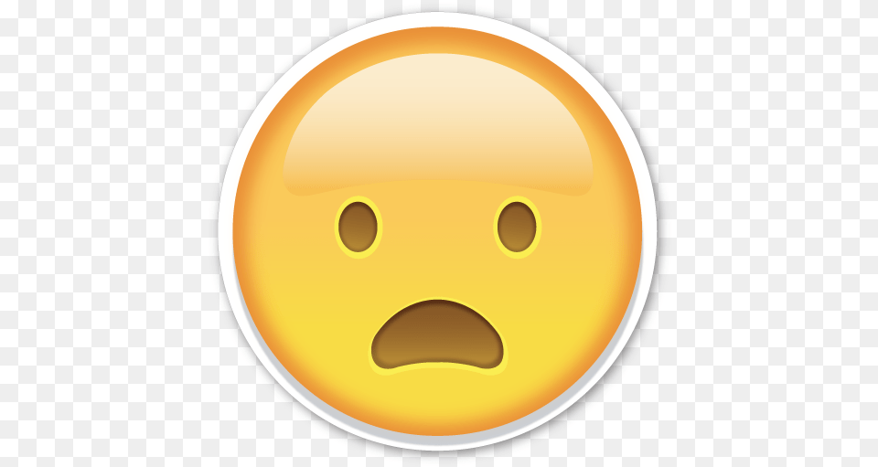 This Sticker Is The Large 2 Inch Angry Emoji No Background, Disk, Bowling, Leisure Activities, Ball Free Png Download
