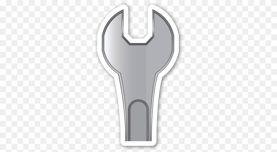 This Sticker Is The Large 2 Inch Version That Sells Emoji, Wrench Free Transparent Png