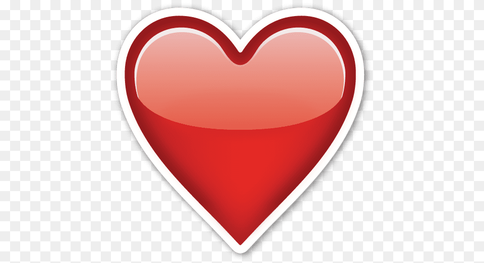 This Sticker Is The Large 2 Inch Version That Sells For 1 Transparent Heart Emoji Free Png