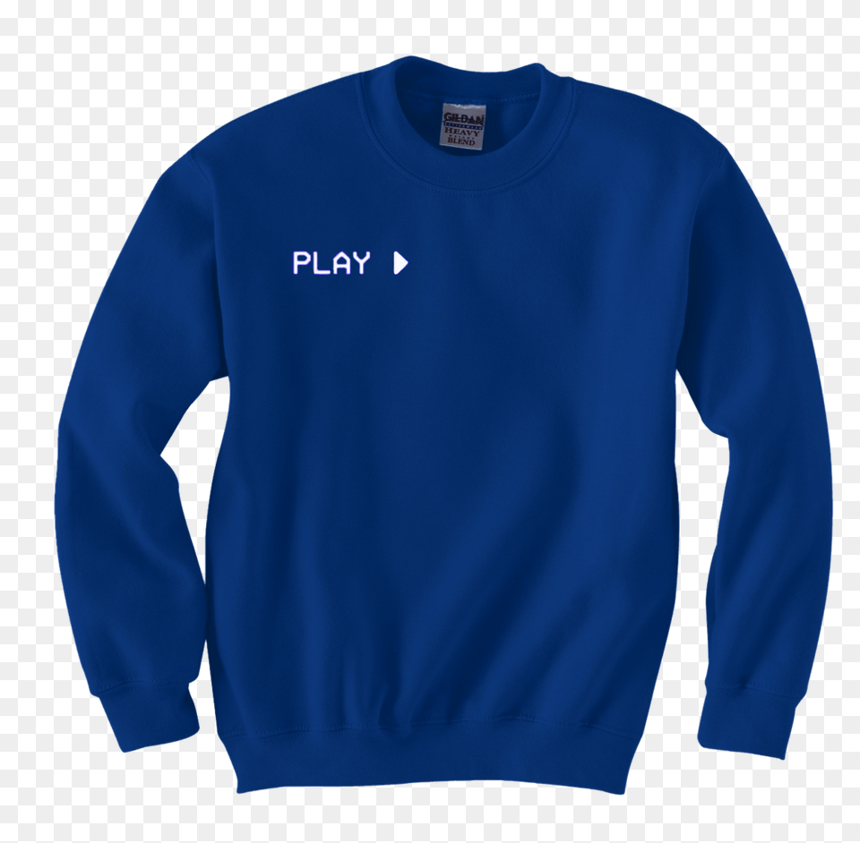 This Stylish Sweater Is Available In Two Colors The Vcr Blue, Clothing, Knitwear, Long Sleeve, Sleeve Png Image