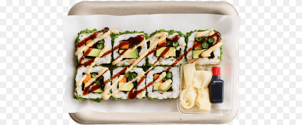 This Sushi Chain Just Increased Its Vegan Menu Options California Roll, Lunch, Dish, Food, Meal Free Transparent Png