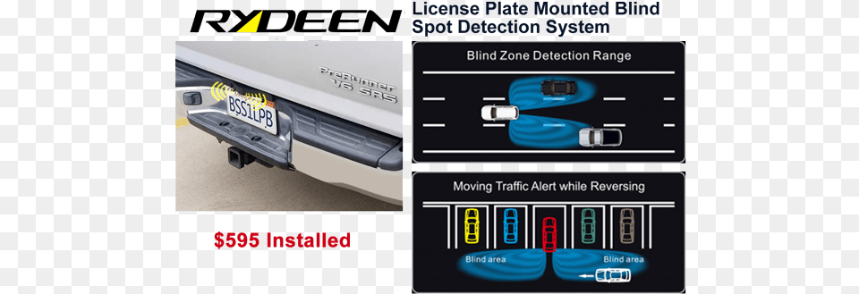 This System Also Works While In Reverse Warning You General Motors, License Plate, Transportation, Vehicle, Bumper Free Transparent Png