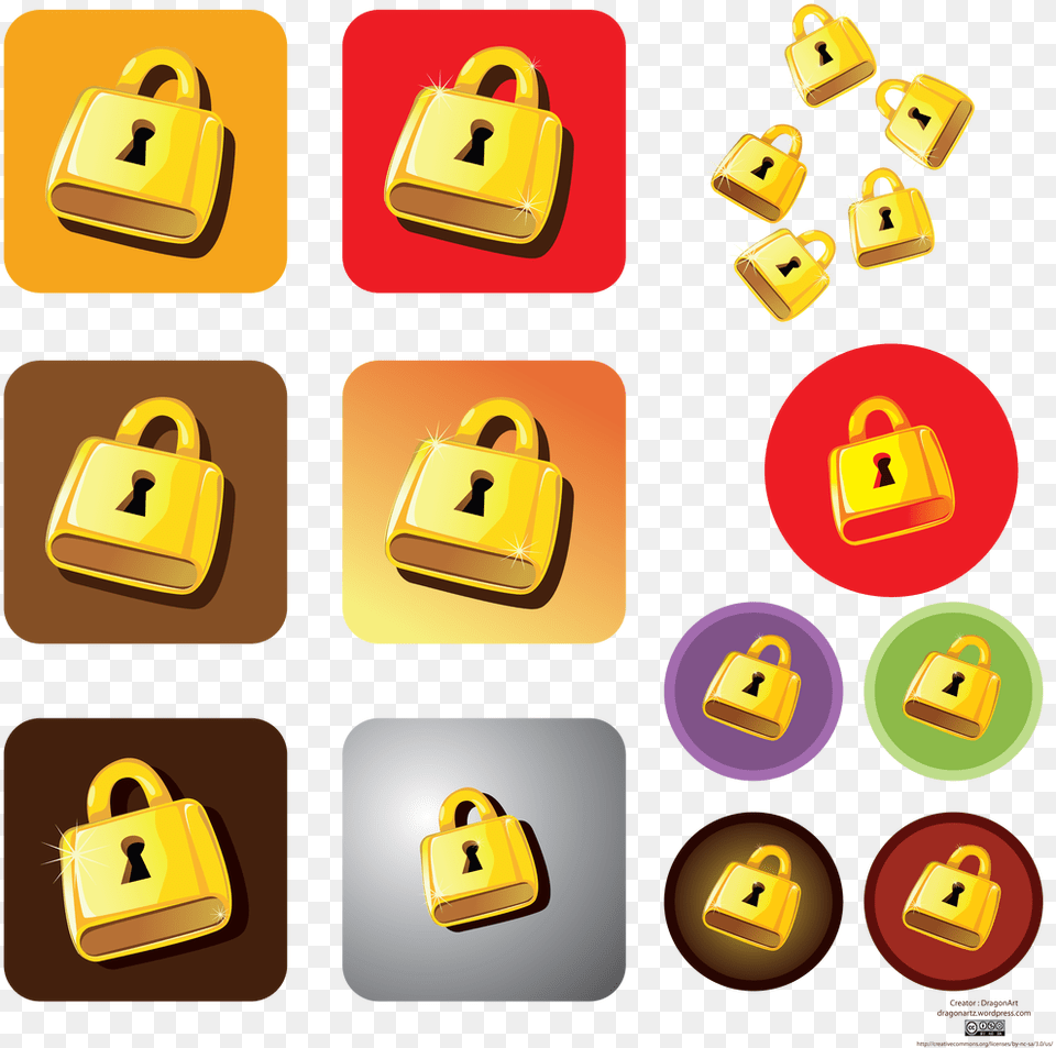 This Templates Is Golden Vector About Lock Padlock Vector Lock, First Aid Png