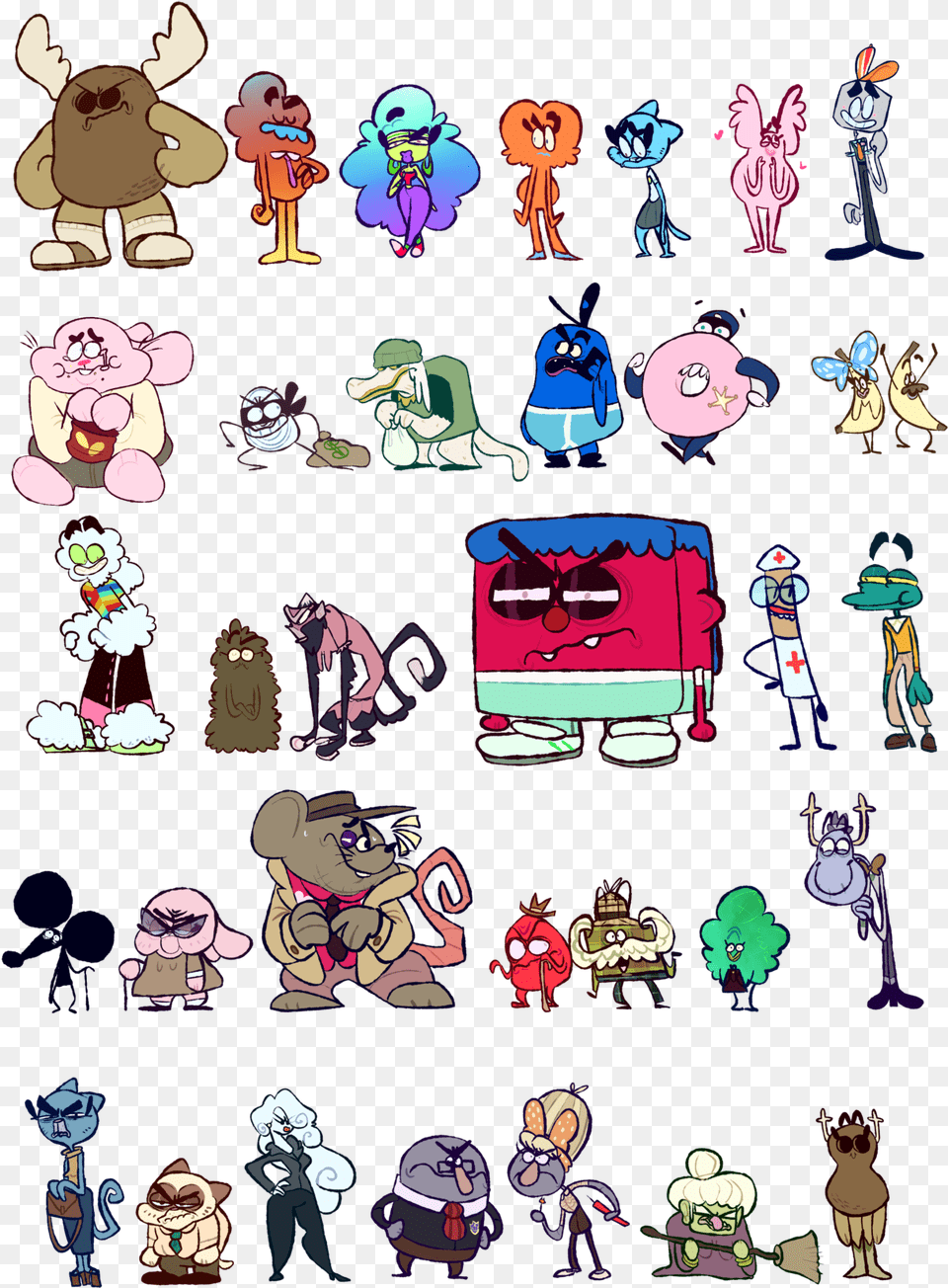 This Thing Took Me 10 Hours To Draw Amazing World Of Gumball Adult, Publication, Comics, Book, Person Free Png Download
