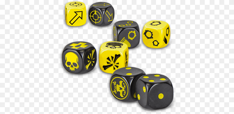 This Unfortunately Also Passes Over To The Dice This Necromunda Escher Gang Dice Set, Game, Disk Png Image