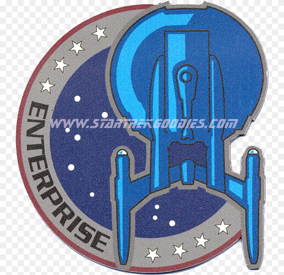 This Unique Star Trek Enterprise Patch Throw Badge, Emblem, Symbol, Home Decor Free Transparent Png