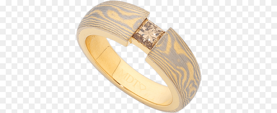 This Unusual Ring Is Crated Through A Process Called Princess Cut, Accessories, Jewelry, Gold Free Png